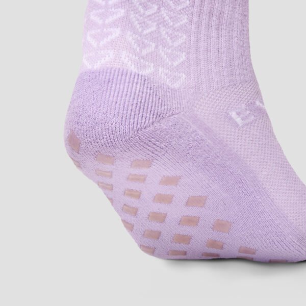 EVOV Pilates Grip Socks - Purple - Image 3