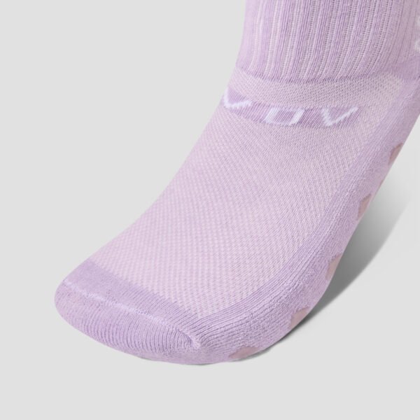 EVOV Pilates Grip Socks - Purple - Image 5