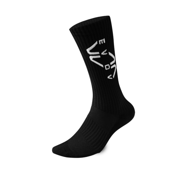 EVOV Crew Grip Socks - Black