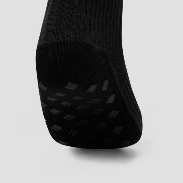 EVOV Crew Grip Socks - Black - Image 5