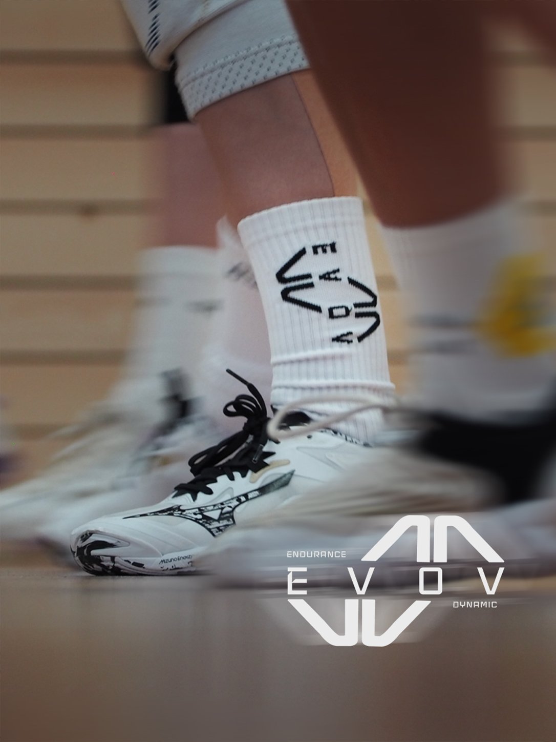 EVOV Grip Socks volleyball